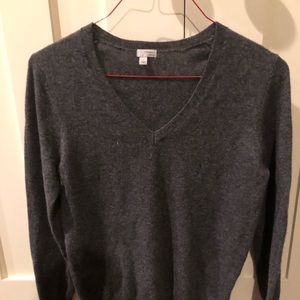 DISCOUNT Halogen 100% Cashmere Gray Sweater
